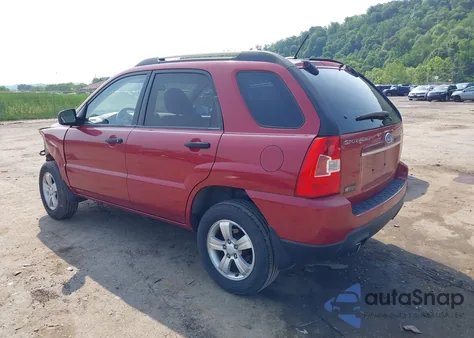 2009 Kia Sportage Lx из США, поврежденный, VIN KNDJF724697593086